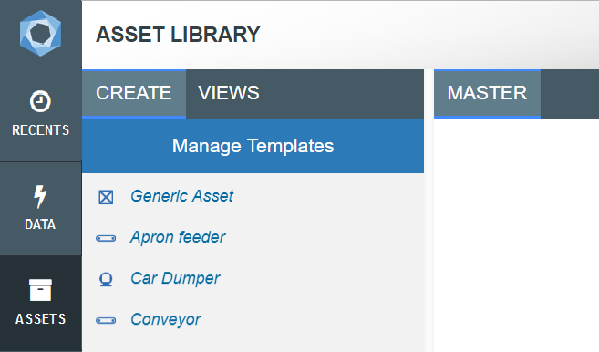 The Two Asset Library Tabs