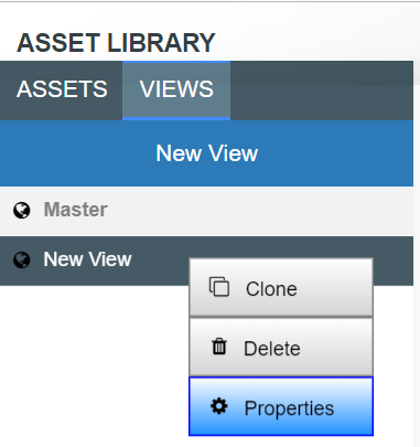 Selecting View Properties