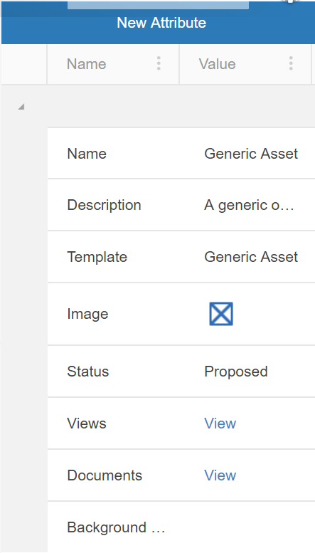 Generic Asset Properties