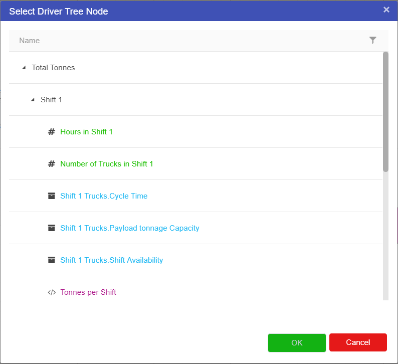 Selection Window NR