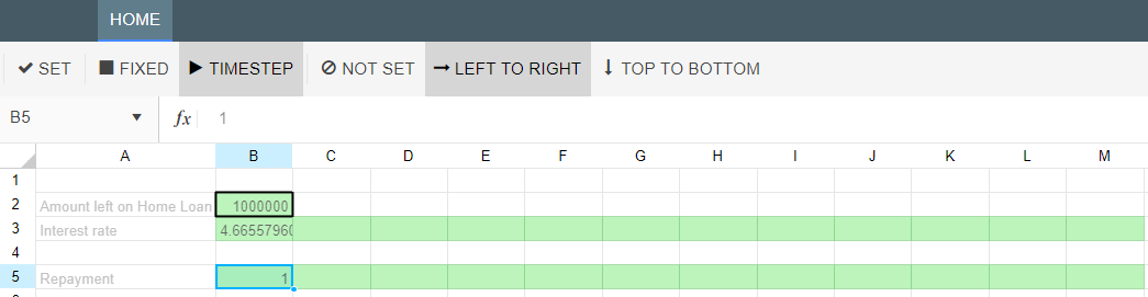 Timestep Input