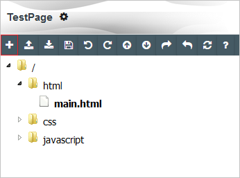 New Page Button