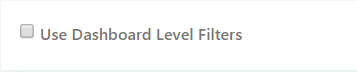 Dashboard Level Filters