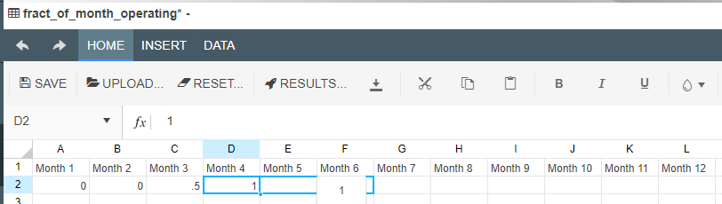 Excel formatting