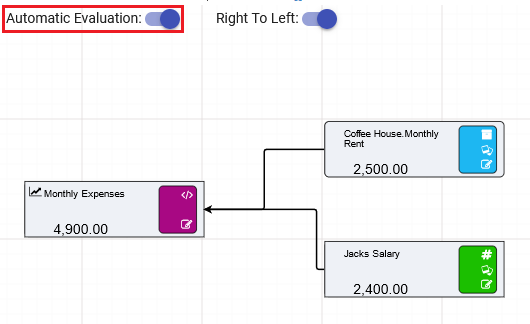 Monthly Expenses - Expression Editor