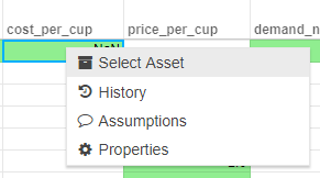 Select Asset